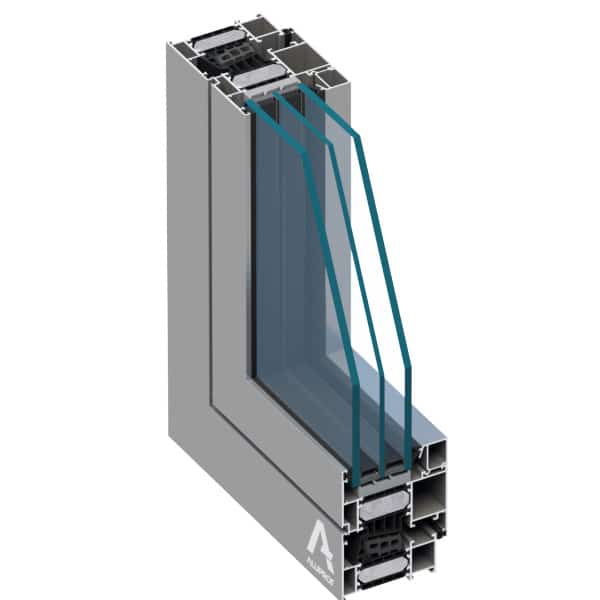 ALUPROF MB-86N. ТЕПЛА АЛЮМІНІЄВА СИСТЕМА ALUPROF MB-86N. ТЕПЛА АЛЮМІНІЄВА СИСТЕМА